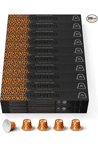 Nespresso Vienna Lungo X20 200 Capsules