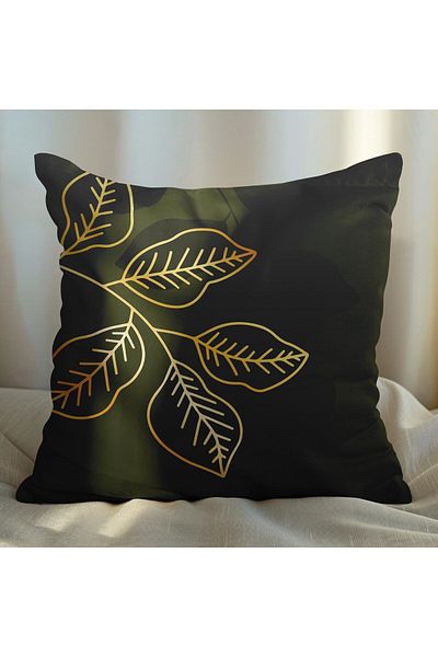 EJOYA Floral Designed 4-Piece Pillow and Throw Pillow Case 45cm