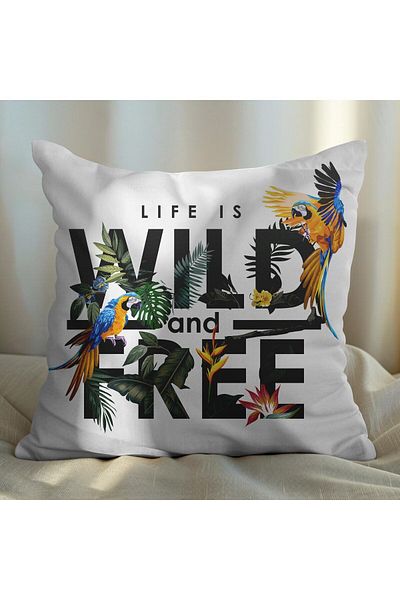 EJOYA Free Life Designed - 2-piece Pillow and Throw Pillow Cover 45cm 113446