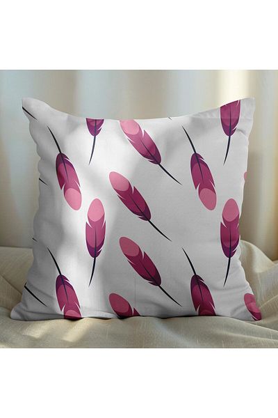 EJOYA Flamingo Designed 4-Piece Pillow and Throw Pillow Cover
