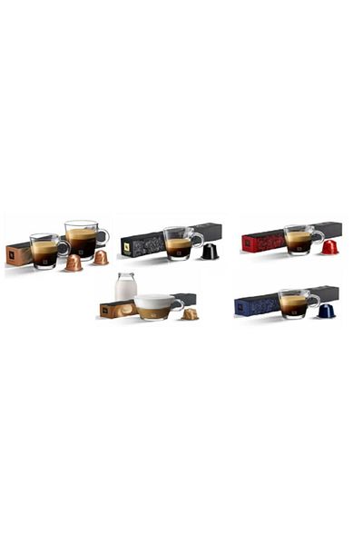 Nespresso Mixed Flavors Scura - Ethıopia Palermo Italian Napoli Set of 5