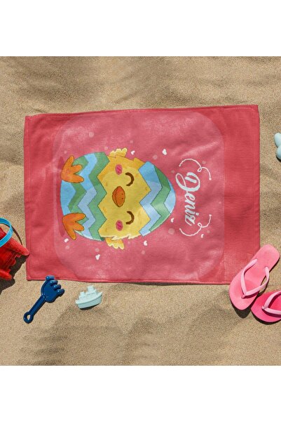 EJOYA Kişiye Özel Isimli Çocuk Plaj Havlusu 113106