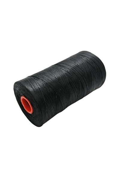 srtfootcare Deri El Dikişi Için Mumlu Iplik 0,8 Mm 500mt Siyah 01