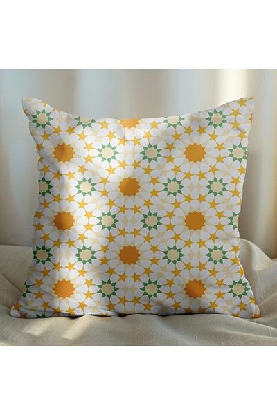 EJOYA Mandala Designed Traditional Pillow Set - 4 Pieces, 45cm, 113800