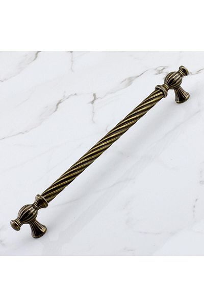 Badem10 Burma Antique Metal Galben Antic 192 Mm -19,2 Cm Mobilier Bucătărie Sertar Dulap Mâner Mâner