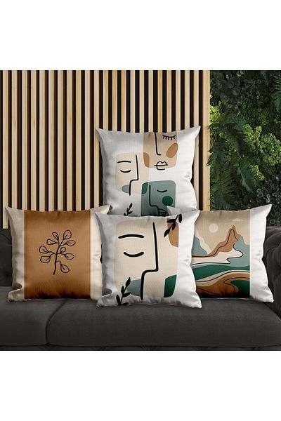 EJOYA Modern Designed Pillow Set of 4 - 45cm 113762