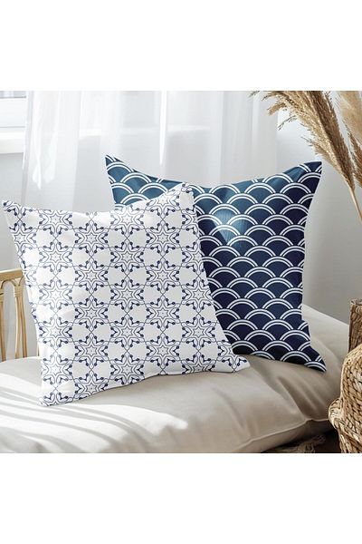 EJOYA Modern Designed 2-Piece Pillow and Throw Pillow Cover 45cm 113564