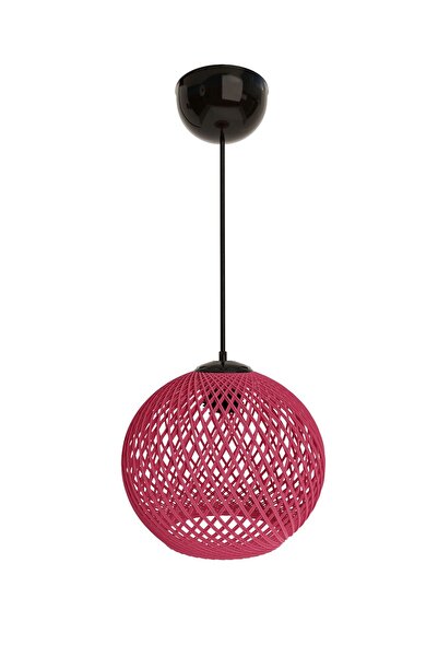 gökdağ group g g Balle Pembe Sarkıt Top Avize Siyah Kablo