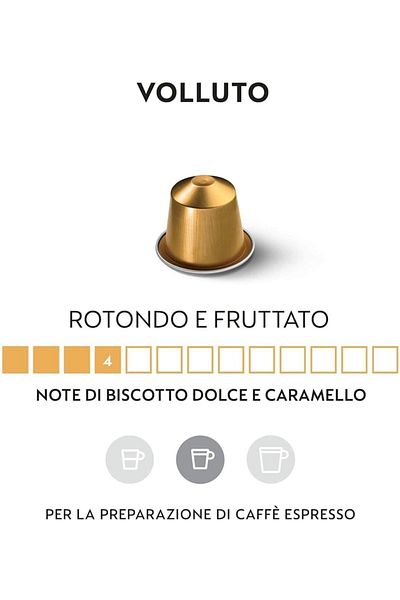 Nespresso Nespresso Volluto 10 Boxes X 100 Capsules