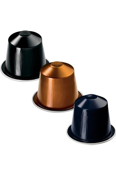 Nespresso Rıstretto Italiano, Genova Livanto, Palermo Kazaar Capsule Coffee 3x10 (30 Capsules)