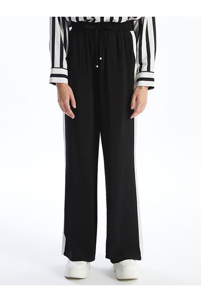 LC Waikiki Women's Loose Fit Elastic Waist Trousers