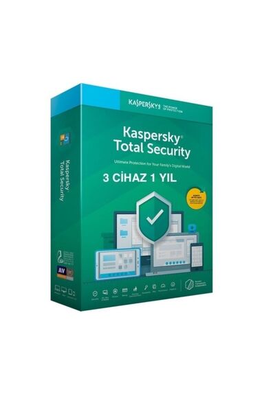 KASPERSKY Total Security 3 Cihaz Tr Online Teslim Aktivasyon Kodu