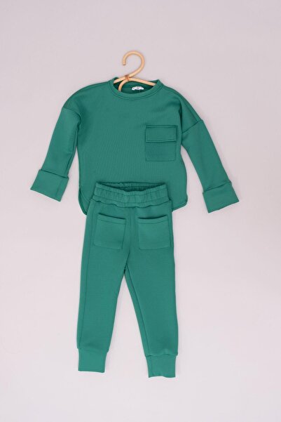C&City Girl's Tracksuit Set 9170 Green
