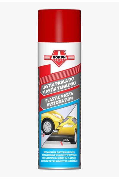 Börfh Plastik Yenileyici ve Lastik Parlatıcı 500 ml – Parlaklık ve Koruma