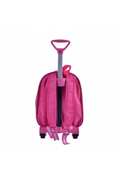 Mashotrend Çekçekli Minnie Mouse Baskılı Kabartmalı Anasınıfı Çantası + Matara