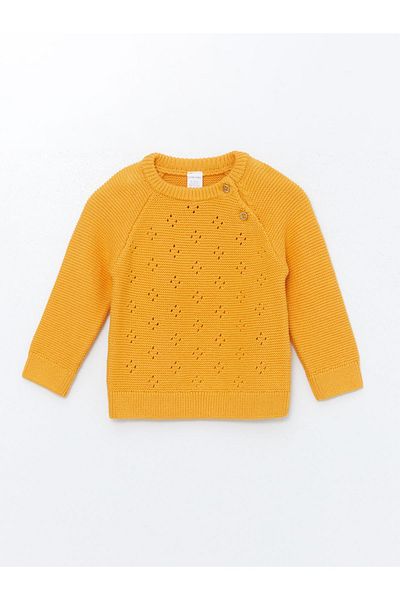 LC Waikiki Baby Boy Crew Neck Sweater and Pants Set