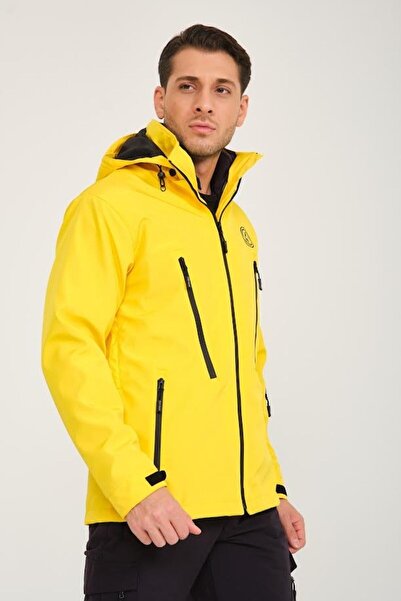 Q Steinbock Q & Steinbock XANADU 3+1 RAIN JACKET YELLOW