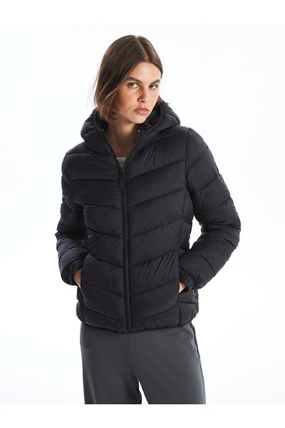 LC Waikiki Women's Puffer Hooded Coat