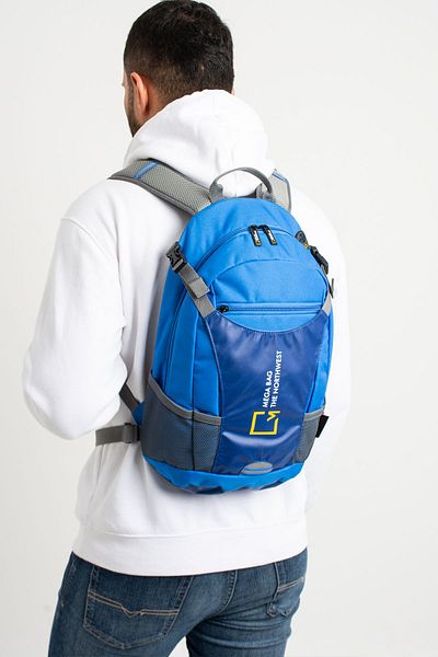 YOGII Rucsac unisex Kiev - laptop, școală, camping, călătorii, utilizare zilnică, impermeabil, detaliu cu mai multe compartimente