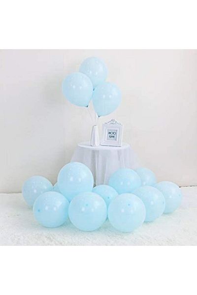 Kalisan Blue Macaron (Pastel) Balloon 15 Pieces