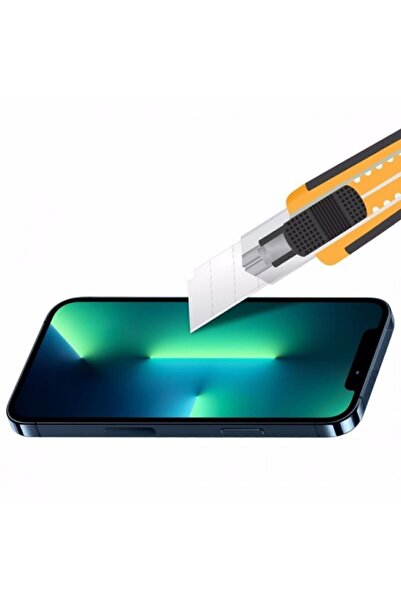 Tiger Iphone 13pro Max Komple Hayalet Kırılmaz Cam Ekran Koruyucu