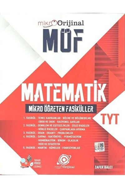 Palme Yayınevi Orijinal YKS TYT Matematik Mikro Orijinal Mikro Öğreten Fasikü...