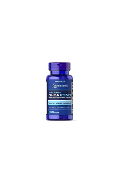 Puritan's Pride Dhea 25 Mg / 250 Tablet %100 Orijinal, Jelatinli