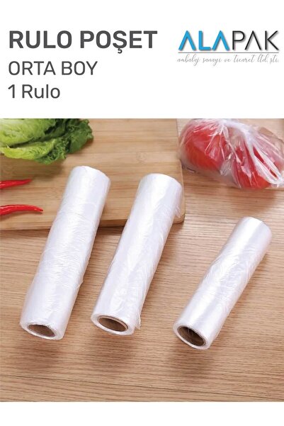 Alapak Rulo Poşet Orta Boy 200'lü