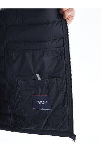 LC Waikiki Pufferjacke für Herren – Standardgröße, Stehkragen