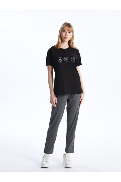 LC Waikiki Women's Rubber Waist Straight Sweatpants