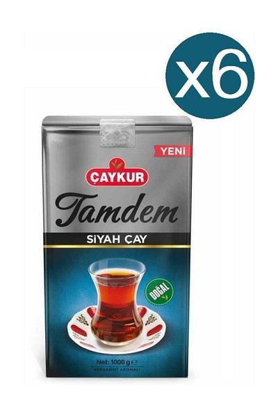 Çaykur Tamdem Bergomotlu 1 kg X 6 Pieces