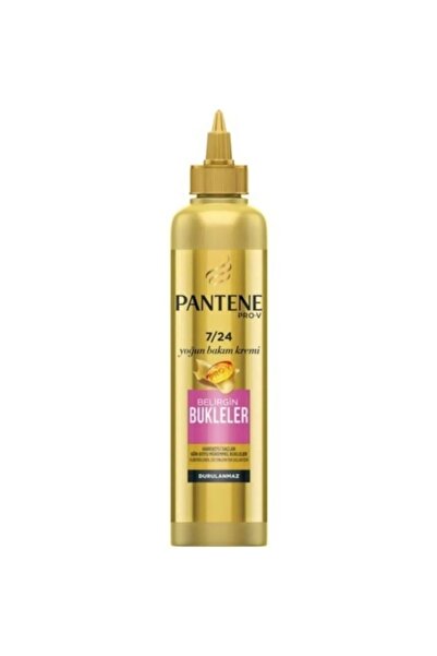 Pantene 7/24 Belirgin Bukleler Kıvırcık Şekillendirici Durulanmayan Krem 300 Ml