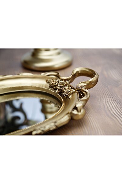 NARART Stylish Carved Gift Mirrored Classic Presentation Tray