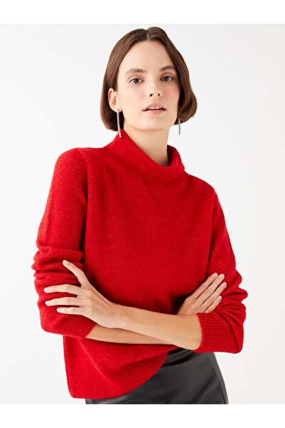 LC Waikiki Γυναικείο Πλεκτό Πουλόβερ - Μισό Ζιβάγκο