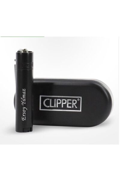 ASYA GIFTS Clıpper Kişiye Özel Baskılı ( Isim Baskılı ) Clipper Çakmak Kutulu