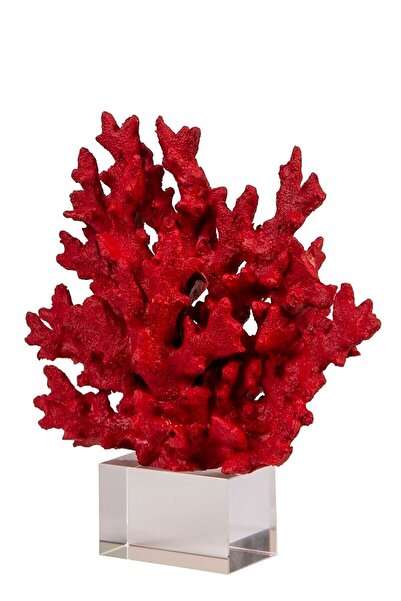 MIARIK DESIGN & DEKORASYON Kristalli Kırmızı Mercan Aksesuar