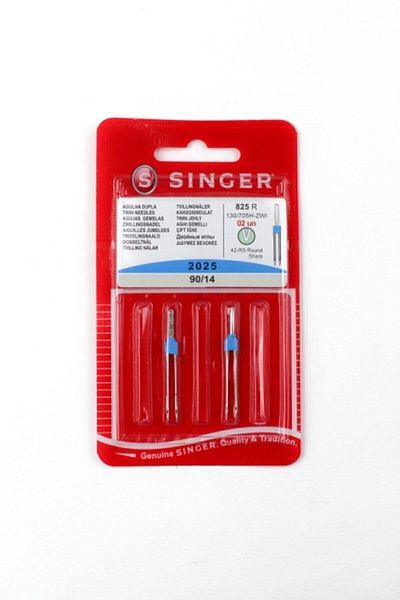 SİNGER 2025-14 Διπλή Βελόνα 3mm