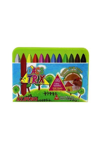 Alpıno Crayon 12pcs Dacstrix Triangle Da-25