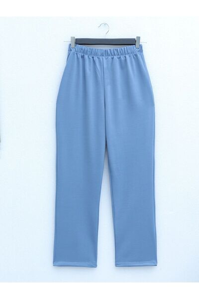 HİJABAYA Long Round Neck Combed Cotton Set - Two Thread