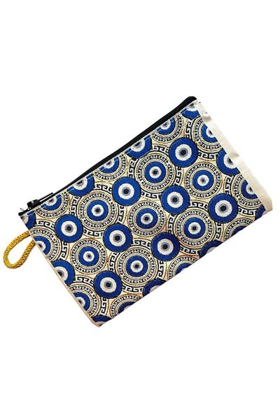 GALATA GIFT Portofel de damă de mărime medie - elegant, cu fermoar, căptușit, portofel pentru monede cu model Kilim 15x10