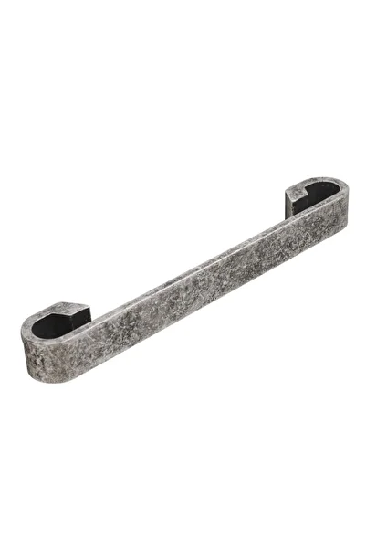 Badem10 Antique Antique Silver Metal - Furniture and Kitchen Drawer Cabinet Handle (128 Mm-12.8 cm)