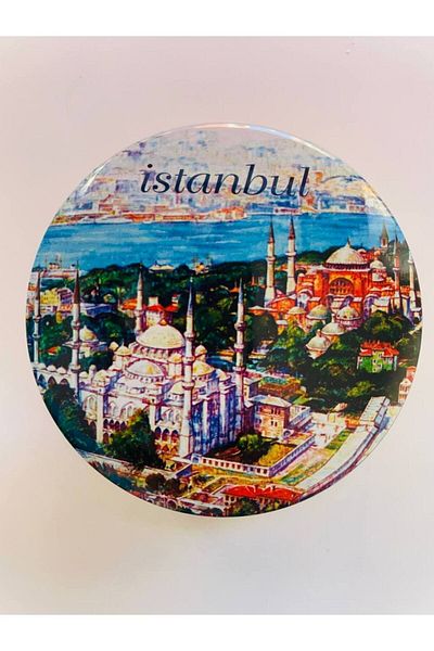 GALATA GIFT Метален, Керемиден, Автентичен, Сапунерка Истанбул и Натурален сапун