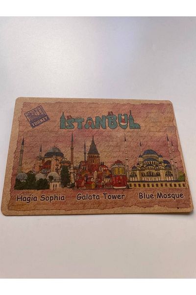 GALATA GIFT Θέμα Κωνσταντινούπολη, Νοσταλγικό, Kraft, Κάρτα, Καρτ ποστάλ, Καρτ ποστάλ, 16*11cm