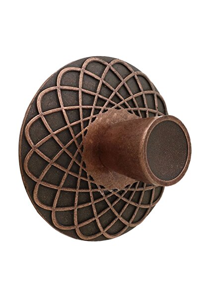 Badem10 Dinar 32 Mm Eskitme Antik Bakır Metal Mobilya Mutfak Çekmece Dolap Do...