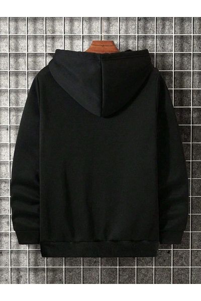 Altamira Ανδρικό φούτερ με μαύρη κουκούλα Oversize - Originals Printed