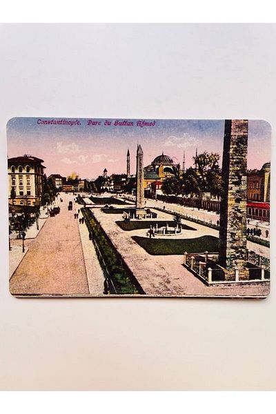 GALATA GIFT Θέμα Κωνσταντινούπολη, Νοσταλγικό, Kraft, Κάρτα, Καρτ ποστάλ, Καρτ ποστάλ, 16*11cm