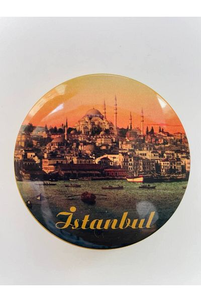 GALATA GIFT Метален, Керемиден, Автентичен, Сапунерка Истанбул и Натурален сапун