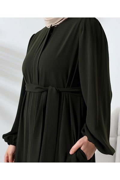 Berel Moda Χακί Σεβντέ Φεράτζε