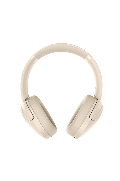 Lapas Kulak Üstü Bluetooth Kulaklık Lapas LP-HD003 RGB LED Işıklı Bluetooth v5.4 Krem