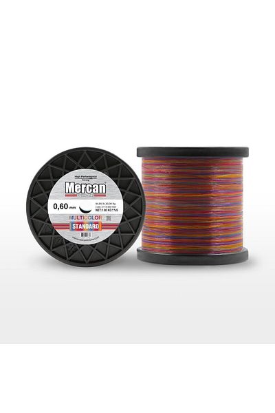 Mercan Standard Multicolor 1 kg Coil Fishing Line